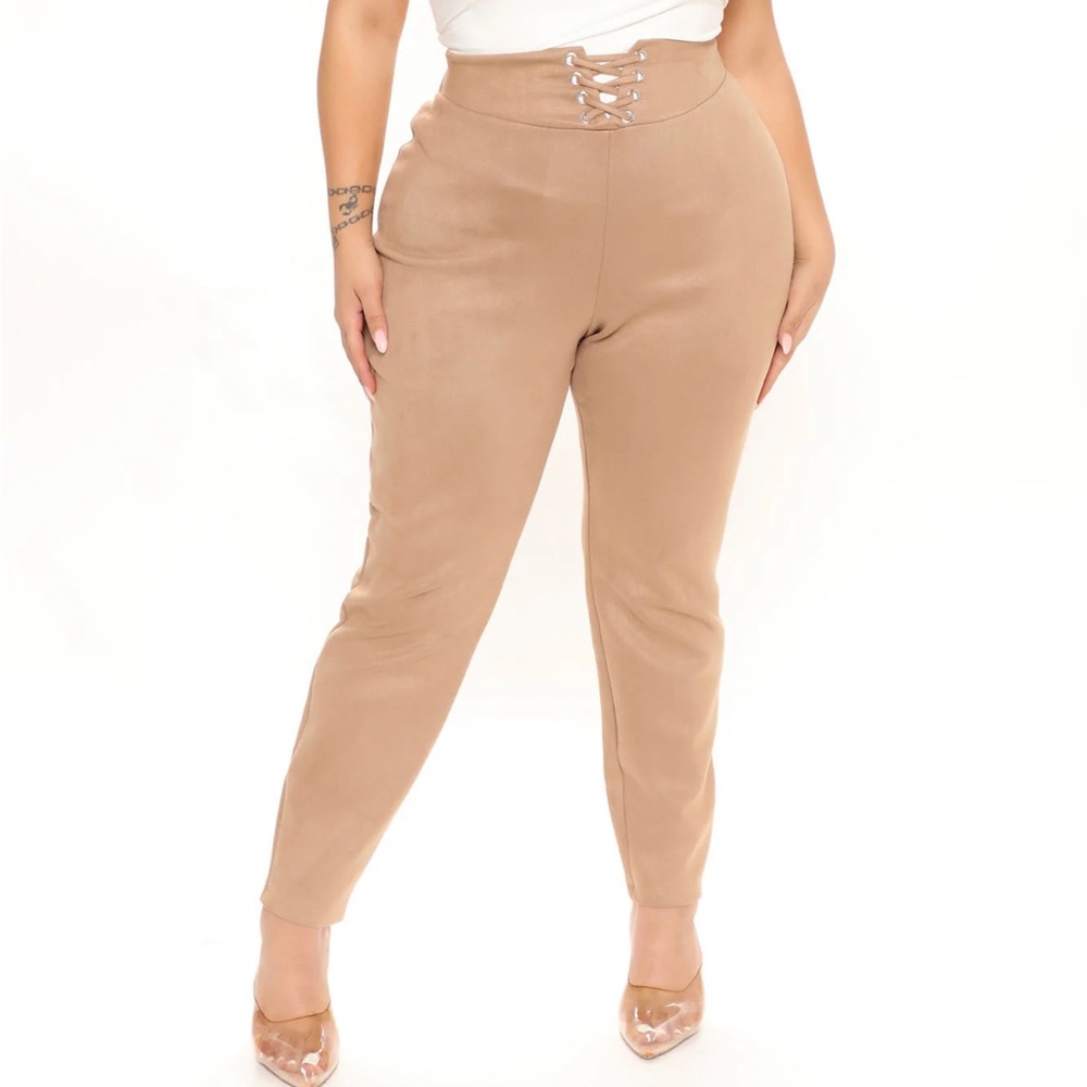 The Last Goodbye Faux Suede Leggings
